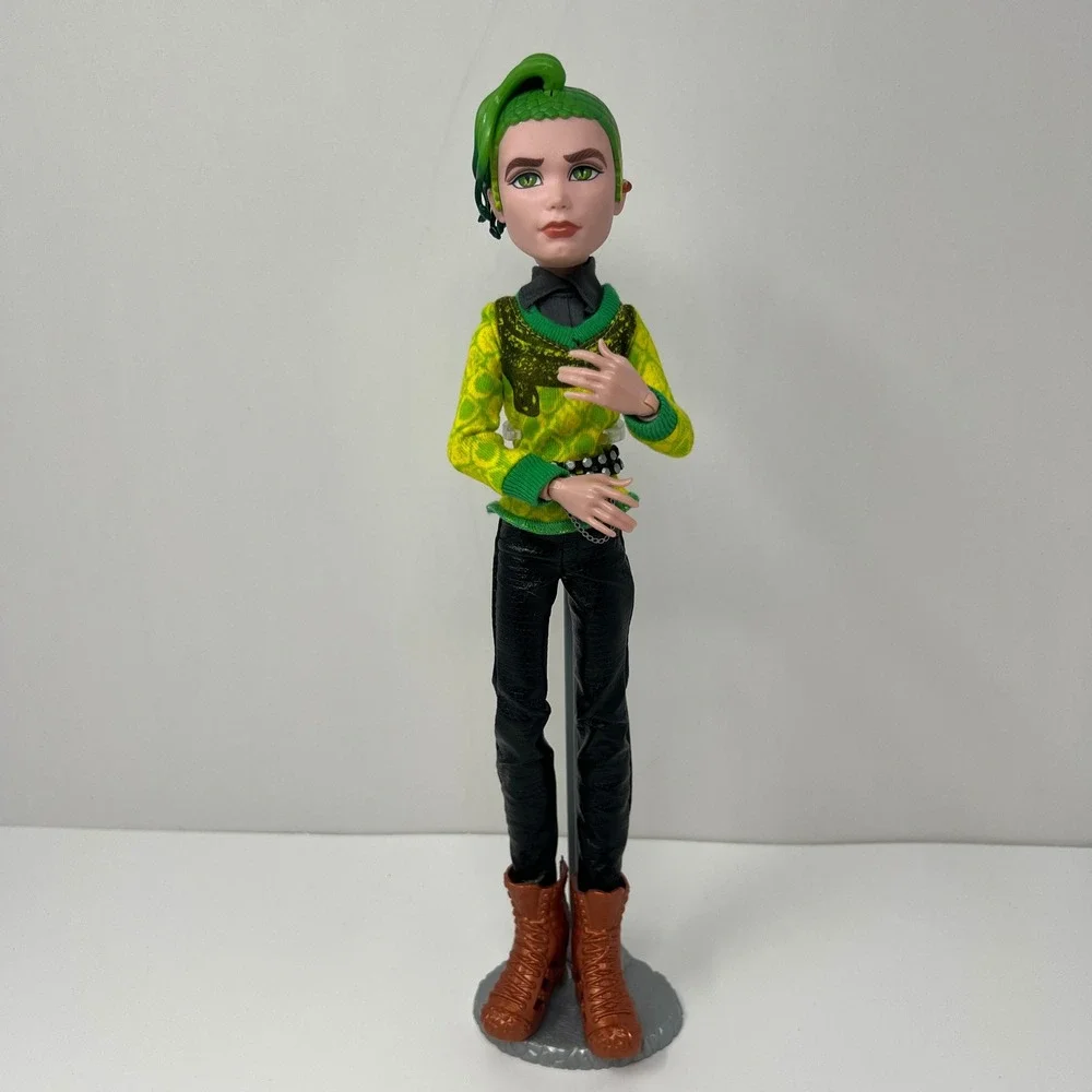 Monster High Deuce Gorgon Boo York Doll 11 Inch Green Hair Boy Figure 2008